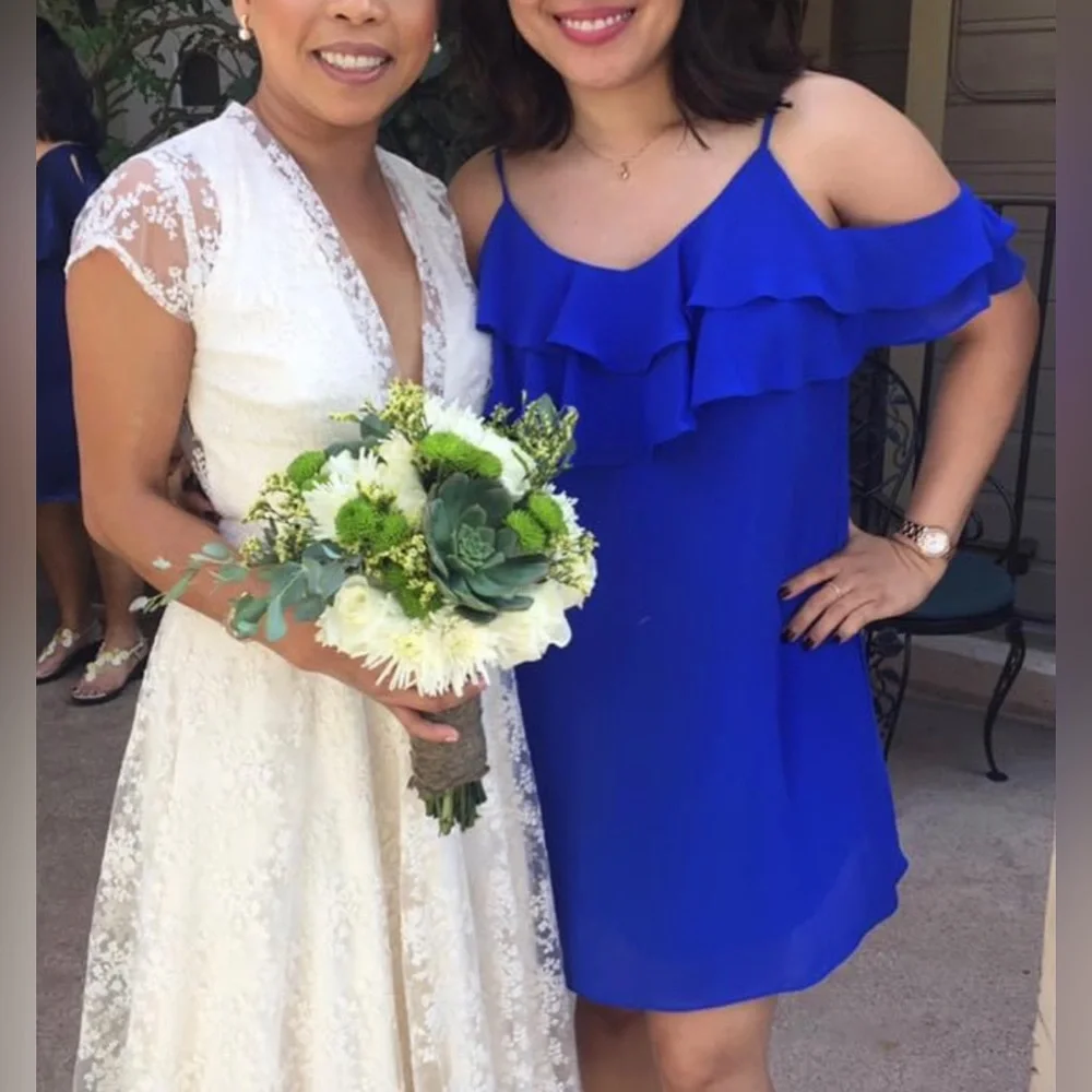 Lulus Ruffled Mini Dress - Picture 4 of 4